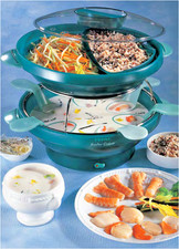 TEFAL Fondue OCEANE 6 personnes + 15 recettes ( Pirate ,Poseidon ,Chinoise ,Indi