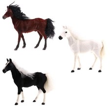 Peluche réaliste cheval - réaliste,