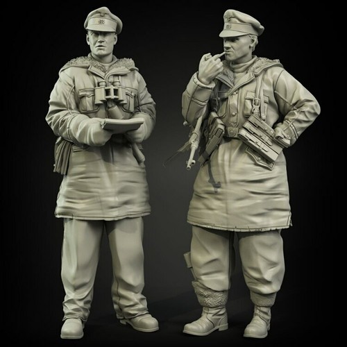 Lot figurines en - 1:35,
