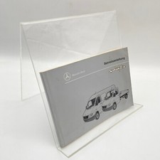 Manuel D'Utilisation Mercedes-Benz Sprinter Entretien Livre De Bord