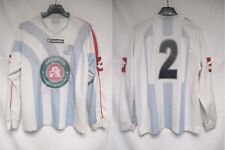 Maillot ASC AMIENS football porté 2 vintage LOTTO shirt manches longues rare XS