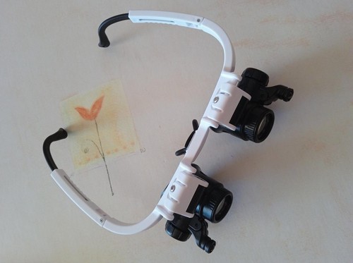 Lunettes loupe 23x - lunettes, 8x