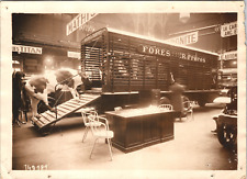 France, Paris, Salon des poids lourds, Vintage press silver print, circa 1910 Ti