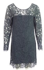 Pepe jeans robe dentelles - jeans,