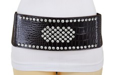 Femme Marron Foncé Simili