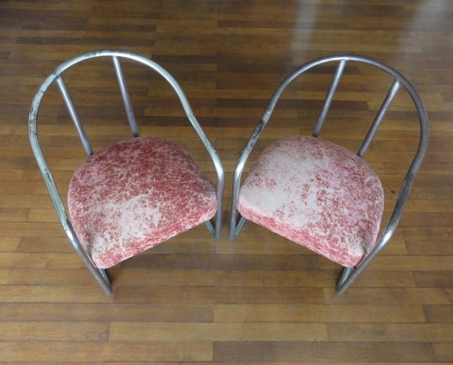 Rarissime paire fauteuils - rarissime,