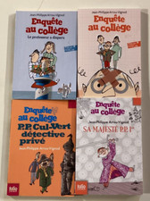 ENQUETE AU COLLEGE tomes 1 à 7 Arroud-Vignod roman jeunesse Folio