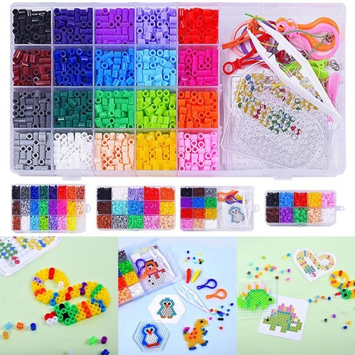 Perles hama avec boîte - perles,