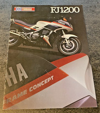 Notice Commerciale YAMAHA FJ 1200  - 1986 - Bel Etat.