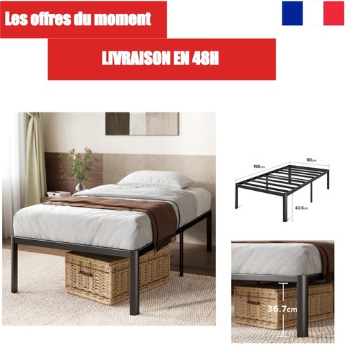 Zinus cadre lit 90x190 cm - 90x190,