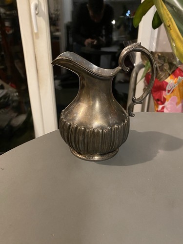 Ancien pot lait crémier - a,