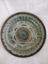 PLAT-COUPE Céramique-signé