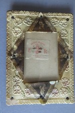 Cadre photo carton dentelle