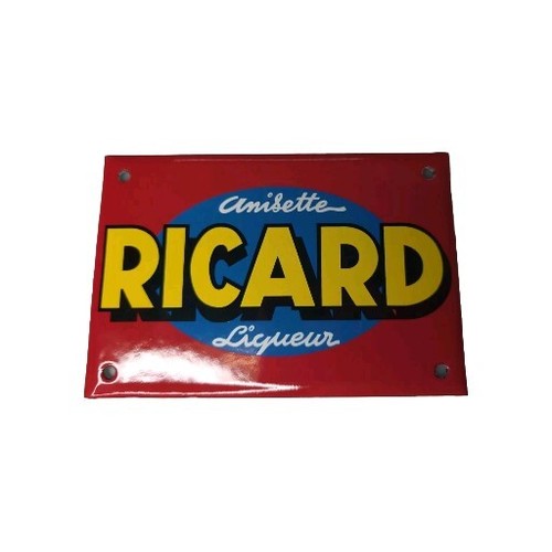 Plaque émaillée ricard - plaque,