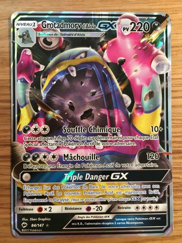 Carte pokémon grotadmorv - pokémon,