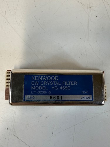 Kenwood 455c 500hz cw - kenwood, yg-455c