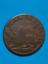 Jeton cuivre Louis XIII petit module Coq Lion Pays-Bas poinçon du 12 ème d'écu ?