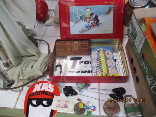 Lot boite tole - boite,