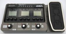 Pédale multi-effets Zoom G3X pour guitare électrique avec adaptateur secteur