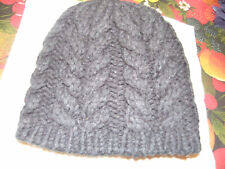 bonnet laine femme - noir -