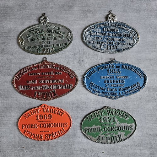 Lot plaques concours - plaques,