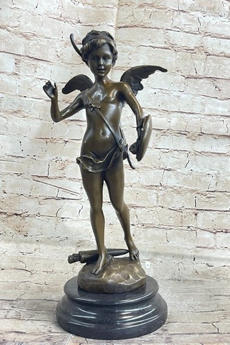 Bronze cupidon chérubin - bronze, par