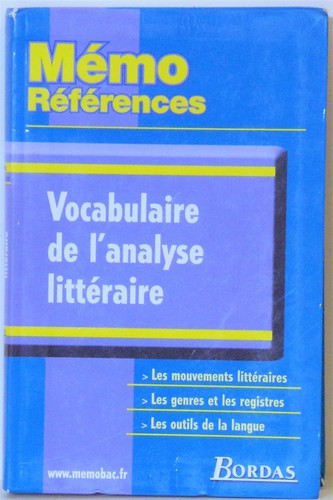Memo references vocabulaire - references:,