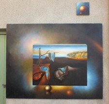 Grande peinture 'Montres