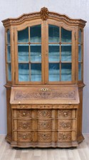 Buffet 3 Corps, Commode Arbalète, Scriban, Bibliothèque, époque XVIII ème, 