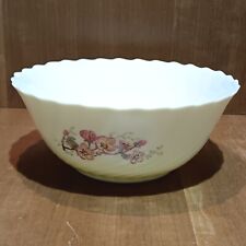 Saladier Arcopal Motifs Fleurs