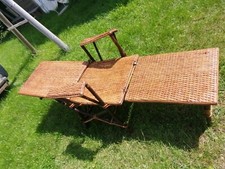 Chaise longue noisetier