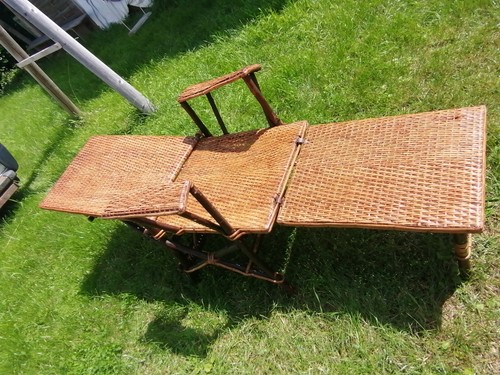 Chaise longue noisetier