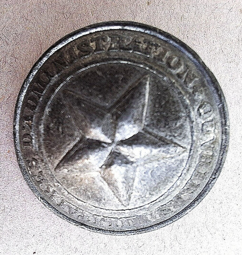 Antique uniform button 23mm - antique, button,