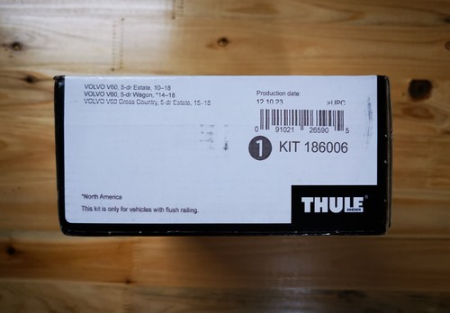 Kit montage thule 186006 - kit, 6006
