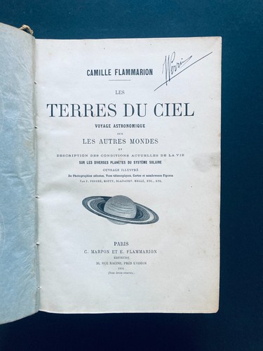 Camille flammarion terres du - flammarion,,