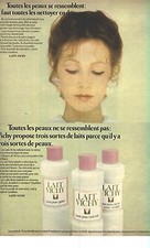 PUBLICITE 1973   VICHY  Lait démaquillant cosmétiques