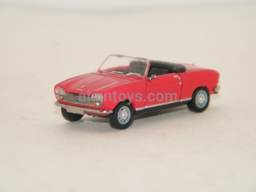 Peugeot 204 cabriolet rouge - 204,