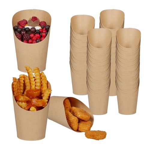 Porte frites gobelet