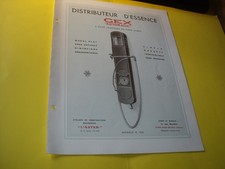 DEPLIANT D EPOQUE POMPE A