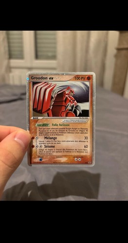 Carte pokémon groudon ex - ,