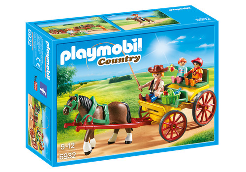 Playmobil 6932 calèche - playmobil,