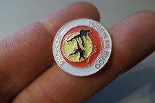 Pin S broche Badge judo CLUB SOISSONS karate aikido Yoseikan budo judo combat