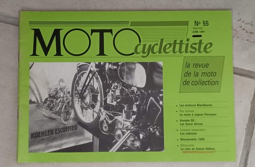 Revue motocyclettiste 55 - motocyclettiste,