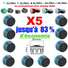 Economiseur d'Eau Réducteur Débit Mousseur Brise Jet Joint Robinet Lavabo Evier