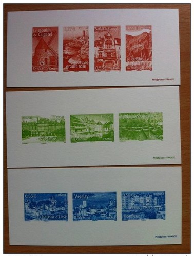 France 2008 gravures poste - 2008, -gravures