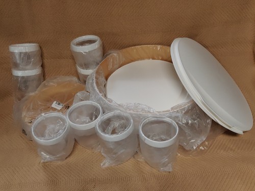 Tupperware allegra white gold - allegra, white/gold