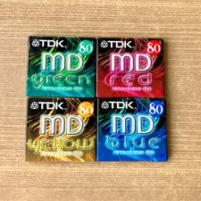 NEUF Lot 4 MiniDiscs