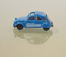 █► Citroën 2 CV bleu toit ouvert Bavière Bayern Ente herpa #3026 1:87 