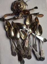 Nécessaire du thé en Argent