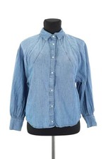 Blouse en coton bleue Bash XS